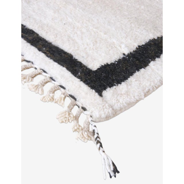 Textile Modern Moroccan Wool Rug - 8.2 X 6.3 Ft For Sale - Image 7 of 8