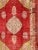 Mid 20th Century Vintage Turkish Konya Rug With Medallion in Red, Lime Green, Gray, Yellow, and Ivory For Sale - Image 4 of 9