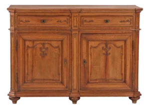 A French Carved Oak Buffet, 18th Century