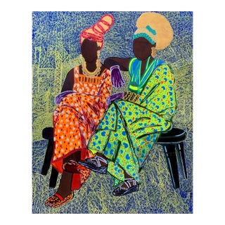 "Where Our Stories Rest", Acrylic on Canvas Painting, 2025, Large Painting For Sale