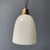 Opaline Glass Hanging Lamp with Brass Fixture For Sale - Image 12 of 18