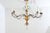 Italian Italian 18th Century Massive Giltwood and Crystal Chandelier For Sale - Image 3 of 10