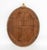 Late 19th Century Neoclassical Style Giltwood Framed Oval Mirror For Sale - Image 5 of 5
