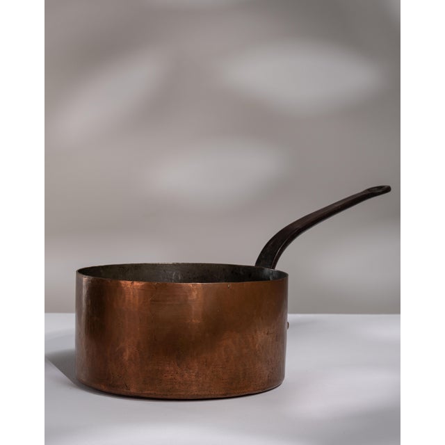 19th Century Belgium Terra Cotta Copper Serving Piece For Sale - Image 4 of 15