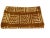 Brown Brown & White Mud Cloth Textile Mali For Sale - Image 8 of 8