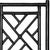David Francis Chippendale Standard Bed California King - Black For Sale - Image 4 of 12