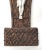 Cabin Late 1800s Twig Decorated Wall Pocket With Porcelain Crucifix For Sale - Image 3 of 7