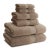 Contemporary Atelier Hand Towel in Marble Tan For Sale - Image 3 of 3