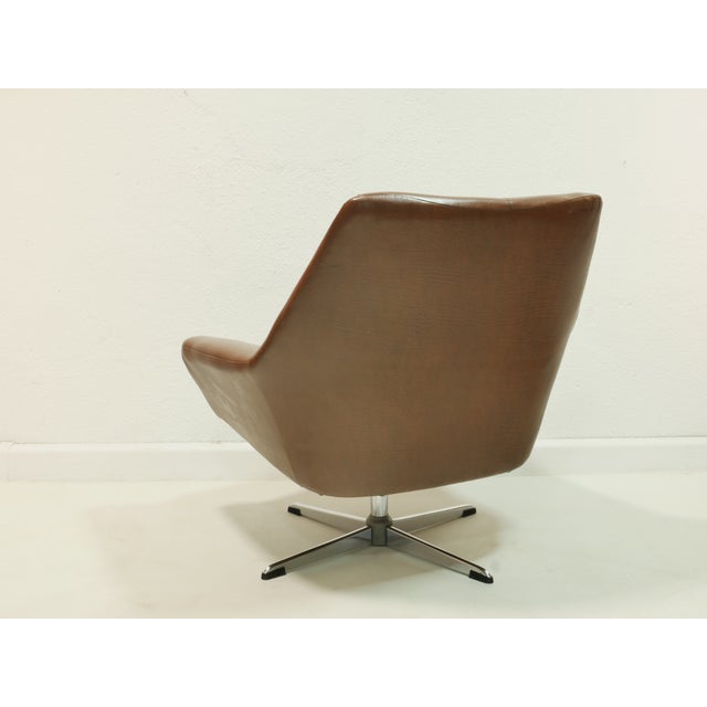 Mid-Century Modern Mid-Century Swivel Chair, 1970s For Sale - Image 3 of 12