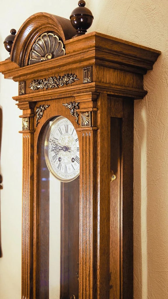1902 Lenzkirch Black Forest Clock in Carved Case Mechanical