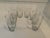 Vintage Glass Short Tumblers - Set of 8 Clear glass, short tumbler, or lowball, set. This offering includes 8 pieces,...