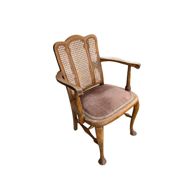 Antique Louis XV French Armchair, 1900 For Sale - Image 11 of 11