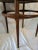 Brown 1970s Art Deco Walnut and Capiz Shell Side Table For Sale - Image 8 of 10