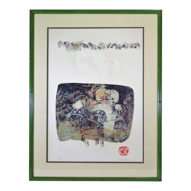 Hoi Lebadang, Horses #I, c.1974 For Sale