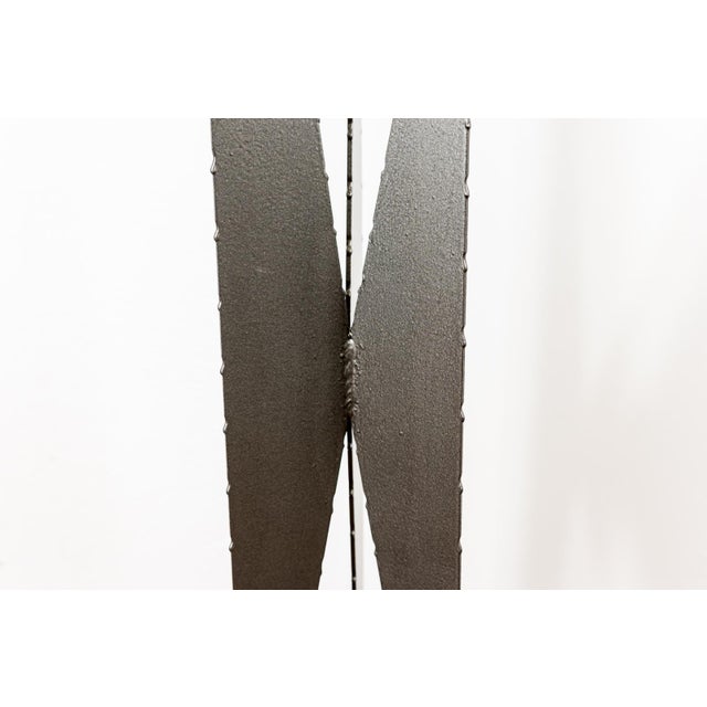 Metal Tall Candleholder, 1970s For Sale - Image 11 of 15