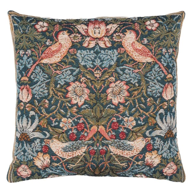 This beautiful tapestry cushion is finely woven by skilled weavers on traditional Jacquard Tapestry looms. The tapestry...