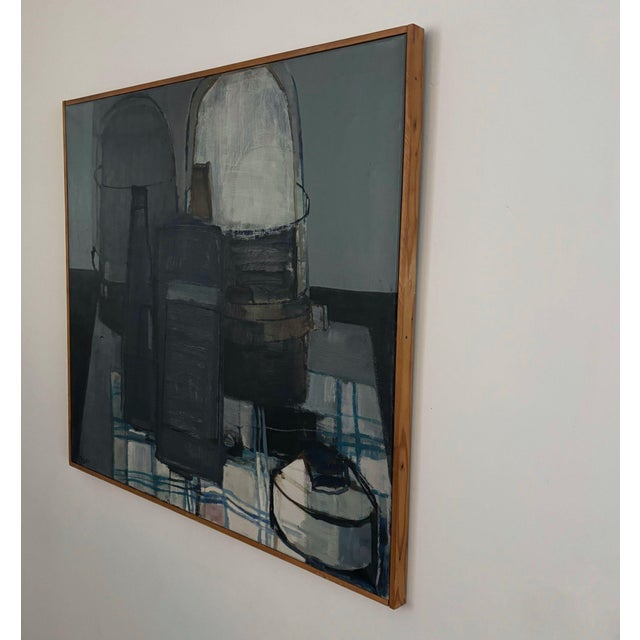 E. Van Lopik, Still Life, 1972, Oil on Canvas For Sale - Image 10 of 13