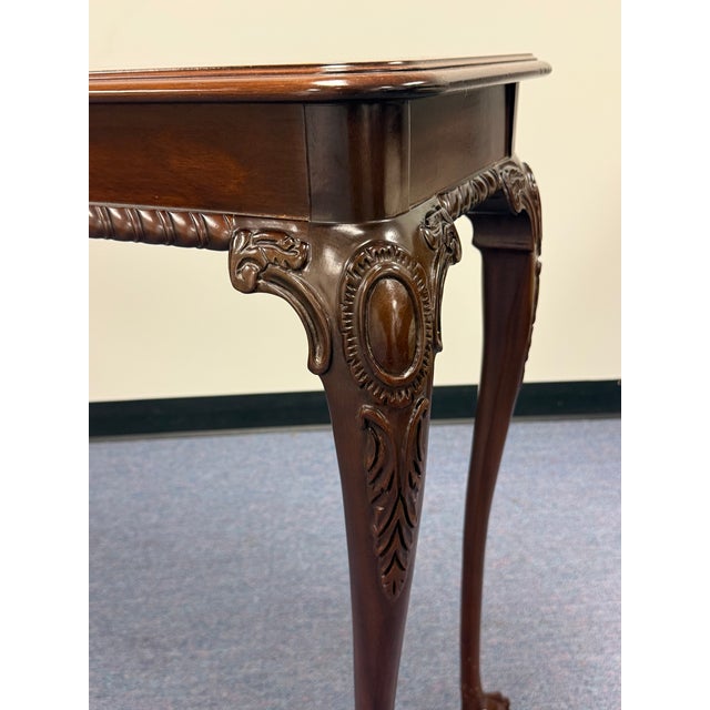 Vintage Councill Craftsman Georgian Console Sofa Table For Sale In New York - Image 6 of 12
