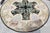 Cream Aubusson Style Large Round Needlepoint Rug or Wall Tapestry For Sale - Image 8 of 10
