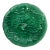 Green Majolica Leaf Plate Gien Circa 1950 For Sale