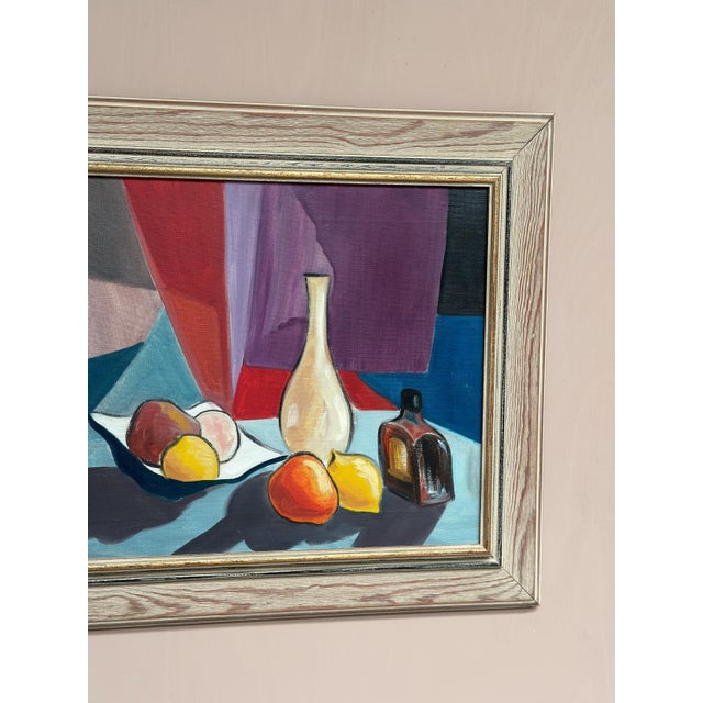 L. Norberg, Still Life, 1960s, Oil on Canvas, Framed For Sale - Image 16 of 17