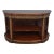 Century Neoclassical Mahogany Open Base Server For Sale