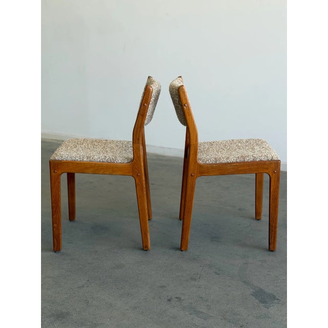 Vintage Danish Modern Dining Chairs - Set of 4 For Sale In Los Angeles - Image 6 of 13