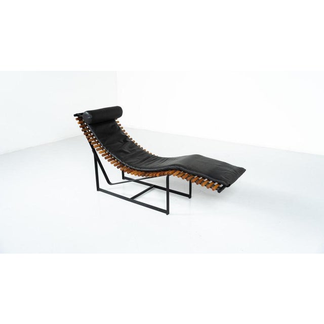 Spine Back Lounge Chair by Peter Strassl, Germany, 1970s For Sale - Image 10 of 18