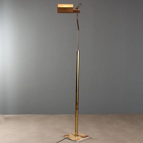 Gilt Floor Lamp, 1980s For Sale - Image 11 of 11
