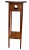 Early 20th Century Oak Plant Stand Two Tier Table, Arts & Crafts Mission Style For Sale In Palm Springs - Image 6 of 11