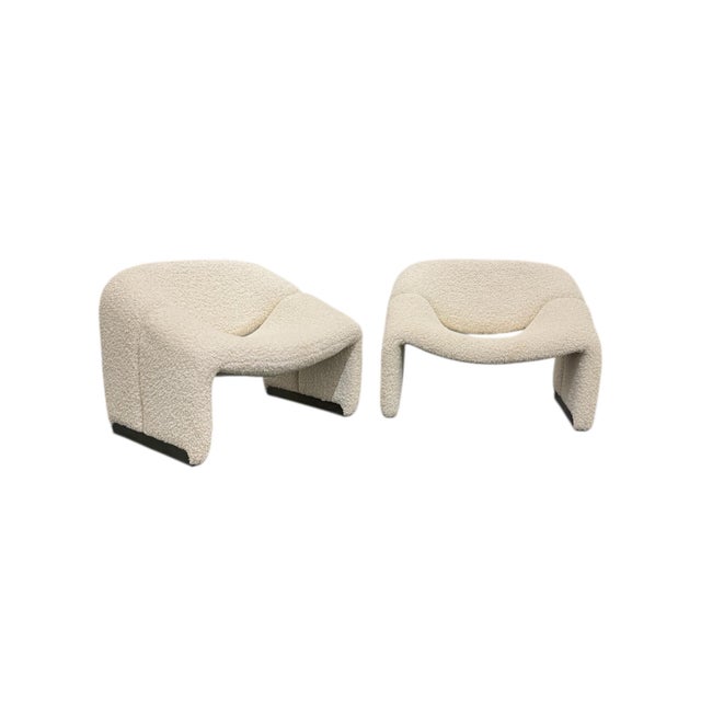 Mid-Century Modern Groovy Chairs by Pierre Paulin for Artifort, 1960s, Set of 2 For Sale - Image 3 of 11