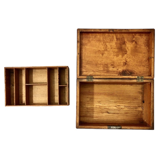 Mid 19th-Century American Eagle Inlaid Document Box With Inset Tray For Sale - Image 9 of 11