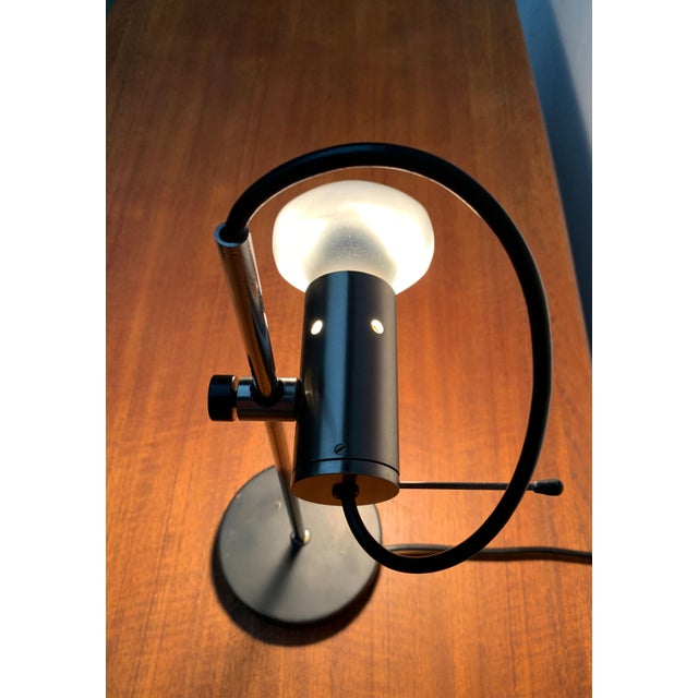 Tito Agnoli Italian Model 251 Table Lamp by Tito Agnoli for Oluce, 1950s For Sale - Image 4 of 18
