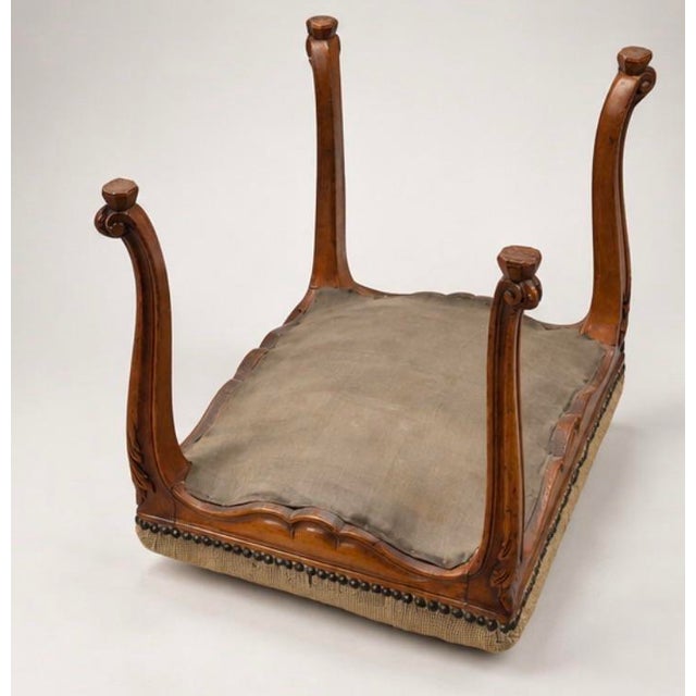 19th Century 19th Century French Louis XV Style Footstool For Sale - Image 5 of 7