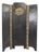 Art Deco Room Divider in Steel with Brass Details, 1930s For Sale