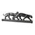 This exceptional Art Deco bronze sculpture of two panthers by the acclaimed French sculptor Lucien Alliot perfectly...