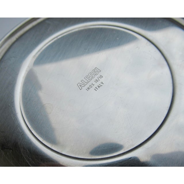 Chrome C.1980's Michael Graves (Design) for Alessi (Mfr) Italy Memphis-Style Lidded Creamer For Sale - Image 8 of 9