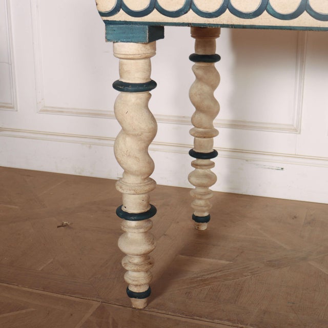 Dutch Painted Console Table For Sale - Image 4 of 13