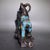 Traditional Cloisonné Enamel Ram Statue With Coin Collar For Sale - Image 3 of 9