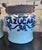 Late 20th Century Three Mexican Talavera Style Glazed Pottery Canisters With Iron Hinged Lids For Sale - Image 5 of 11