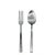 Contemporary Mepra Levantina Ice 2-Piece Serving Set (fork & Spoon) For Sale - Image 3 of 3