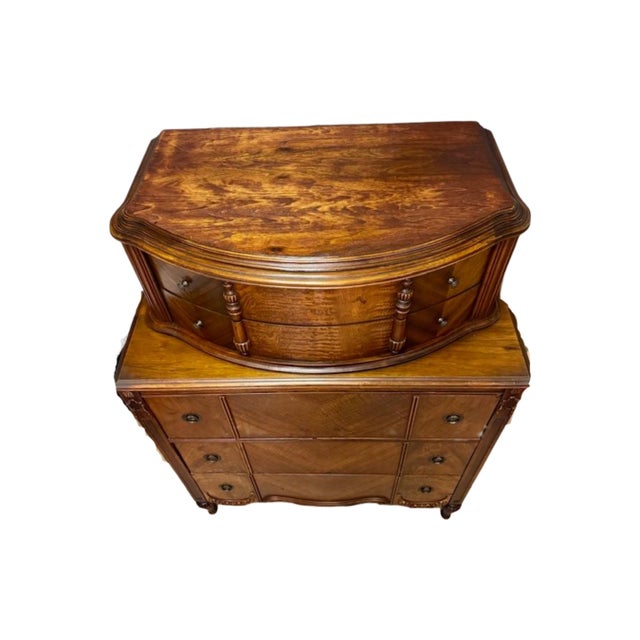 Antique French Empire Style Dresser For Sale - Image 4 of 11