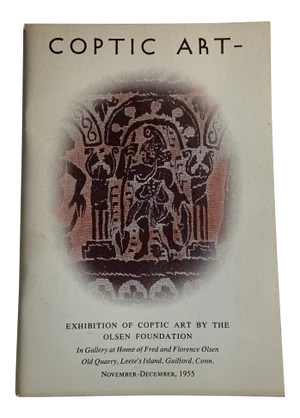1955 Coptic Art Olsen Foundation Book