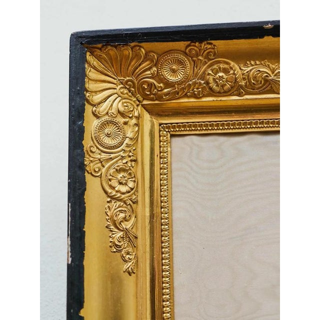 Biedermeier Floral Painting Embroidery For Sale - Image 9 of 9