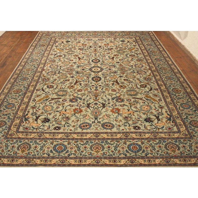 Middle Eastern Hand-Knotted Rug For Sale - Image 6 of 10