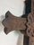 Religious Huge Antique Industrial Outdoor Cast Iron Religious Catholic Crucifix Cross For Sale - Image 3 of 15