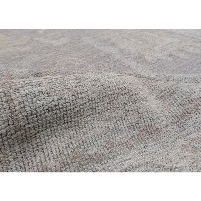 Turkish Oushak Rug 8'3" x 10'1" For Sale - Image 4 of 9