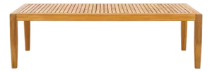 Samoa Brazilian Teak Patio Coffee Table, Natural