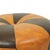 1960s Vintage Round Pouf in Two-Tone Skai, 1960s For Sale - Image 5 of 12
