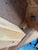 Vintage Mid-Century Modern Wood and Formica Dining Table Featuring Tapered Legs With Metal Tips. For Sale - Image 10 of 11